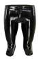 Mobile Preview: Latex ¾ Pants CLASSIC black
